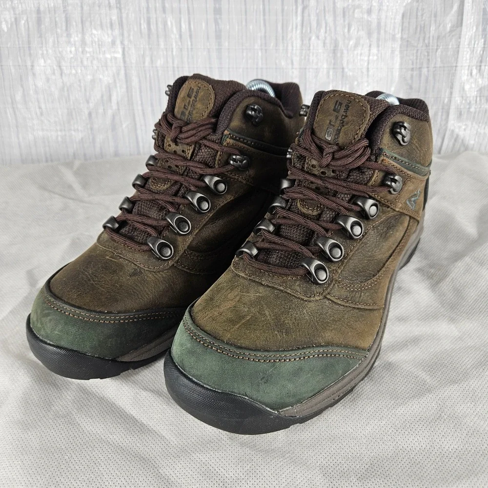 New Balance 978 Mens 7 2E Brown Leather Gore-Tex Waterproof Hiking Trail Boots